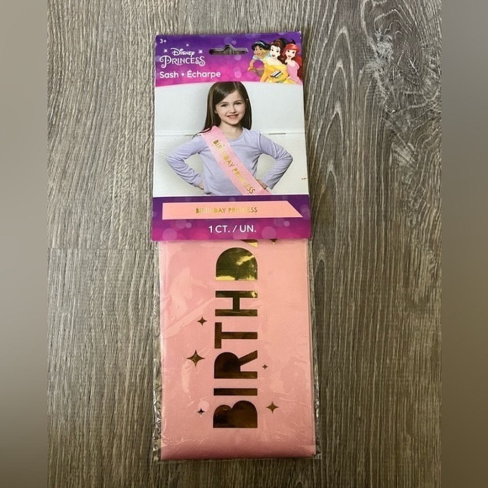 Disney Princess Birthday Sash
